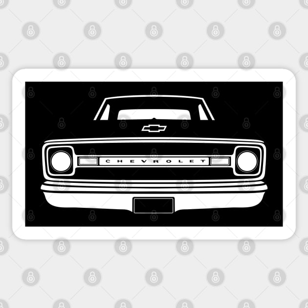 chevy c10 Sticker by small alley co